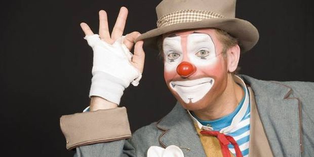 World Clown Association president Randy Christensen. Photo / Supplied
