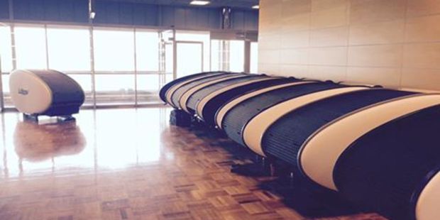 Airports are perhaps one of the worst places to sleep in while you're travelling but some are more comfortable than others. Above, the sleeping pods in Helsinki-Vantaa Airport. Photo / Facebook