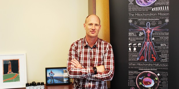 Global interest in Kiwi-designed anti-aging antioxidant MitoQ has been encouraging, says its chemist chief executive Greg Macpherson. Photo: Supplied