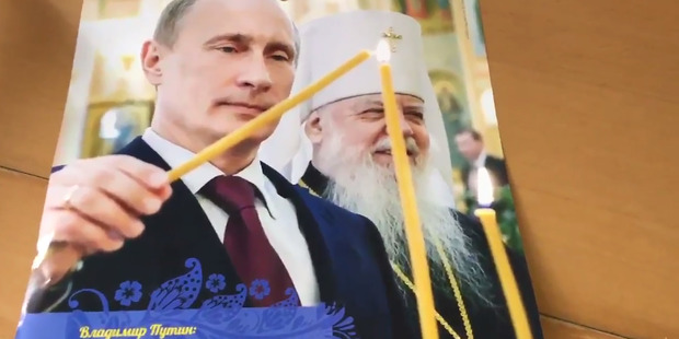 No one holds a candle to Putin. Photo / via Twitter