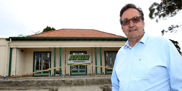 CASH CALL: Andy Coltart wants the community to do its part to raise the money needed to complete the village green project. PHOTO/DUNCAN BROWN