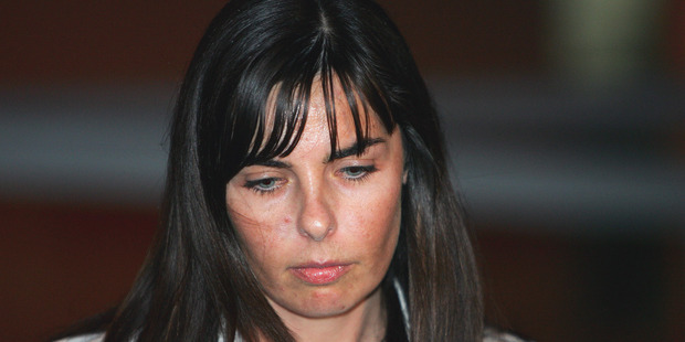 Former British backpacker Joanne Lees leaves the Northern Territory Supreme Court in Darwin in 2005. Photo / AP