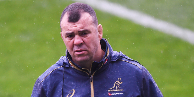 Wallabies coach Michael Cheika. Photo / Photosport