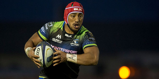 Former Chief Bundee Aki has found a pot of gold in Ireland. Photo / Getty Images