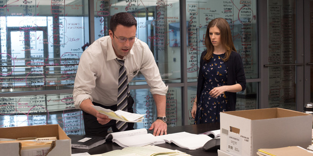 Ben Affleck stars in the film, The Accountant. Photo / Warner Bros.
