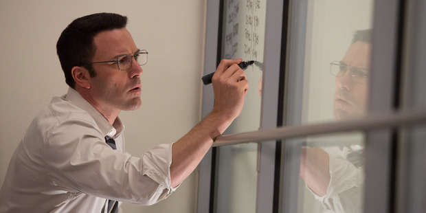 Ben Affleck stars in the film, The Accountant. Photo / Warner Bros.