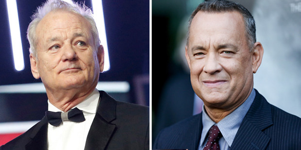 Is it Bill Murray or Tom Hanks? Photos / AP