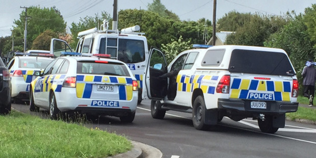 Police are at the scene. Photo / Supplied
