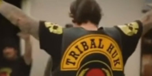 Earlier this month the Tribal Huks gave meth dealers in the Waikato town of Ngaruawahia 24 hours to leave. Photo / SBS