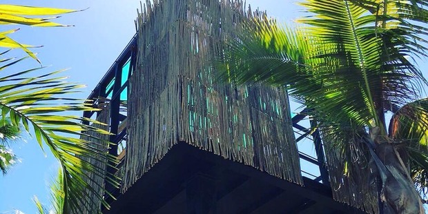 A treehouse under construction at Acre. Photo / Acre, Facebook