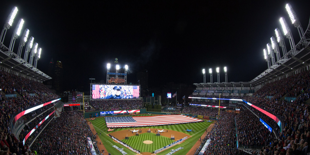 Fans will have to pay a fortune if they want to attend the Game Seven of the 2016 World Series at Progressive Field in Cleveland. Photo / Photosport
