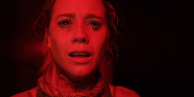 A still image from horror film, The Gallows. Photo / Supplied