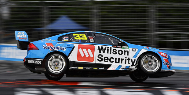 Scott McLaughlin during race 23 of the Supercars Gold Coast 600. Photo / Getty Images