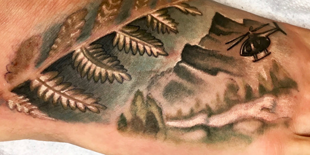Tattoos for mum and daughter mark their ordeal.