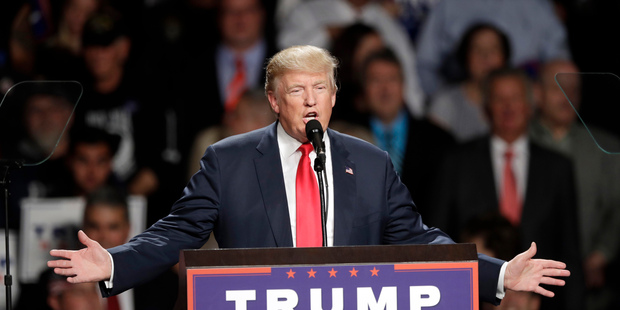 Republican presidential candidate Donald Trump has been using the latest revelations to his advantage as the campaign enters its final week. Photo / AP