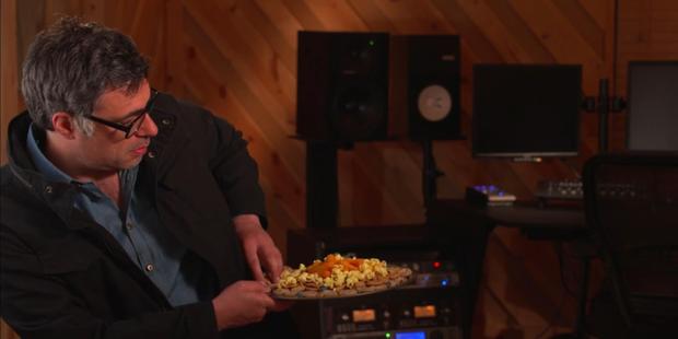 Jermaine stealing cookies during a Moana interview. Photo / Getty 