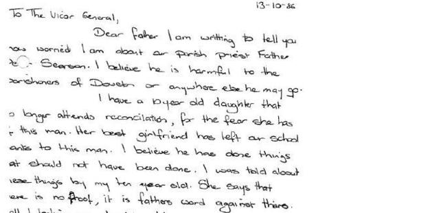 Parents complained about Father Searson's abuse of young girls. Photo / Supplied