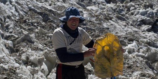 Climbing guide Robert Rauch accompanied the high-altitude search.