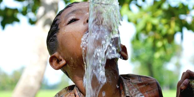 The fundraiser is being used to give a rural town of 4000, fresh water for life. Photo/Jim Grafas