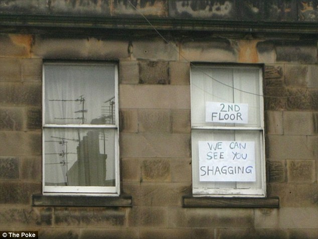 FYI: Posting a hand-written sign in your window is one way to avoid an awkward conversation.