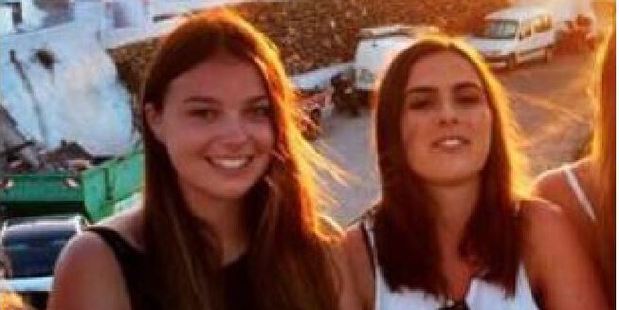 Georgina Bartter (right) died after taking taking ecstasy at a festival. Photo / Supplied