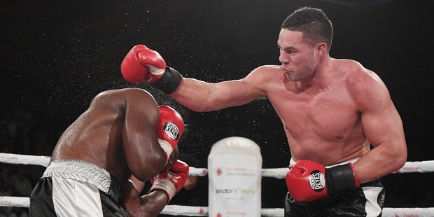 New Zealand Heavyweight boxer Joseph Parker v French Cameroon boxer Carlos Takam. Photo / Photosport