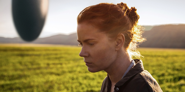 Amy Adams stars in the sci-fi movie, Arrival.