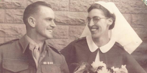 Betty met Sergeant William James Wakely during the war.They married in Cairo on November 22, 1945, and returned home in 1946.