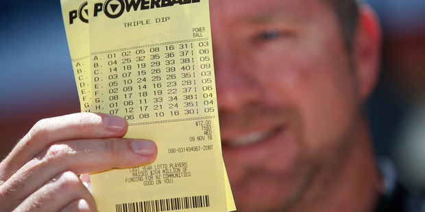 Caine Varley says he'll be turning up to work tomorrow regardless of the result of tonight's $44 million Lotto draw. PHOTO/MICHAEL CUNNINGHAM