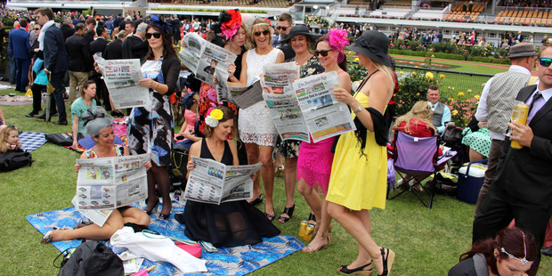From left to right: Lisa Yuretich and Melanie Bradbury (on the rug), Catherine Sabin, Leanne Parton, Petrina Yuretich, Tracey Sole, Michelle Hammond and Maria Gorrie.