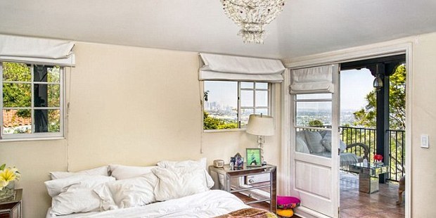 The master bedroom as a balcony overlooking the city. Photo / Coldwell Banker