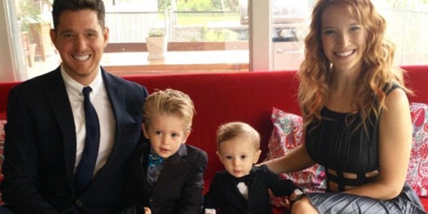 'We are devastated': Michael's eldest son Noah, three, has been diagnosed with cancer. Photo / Instagram