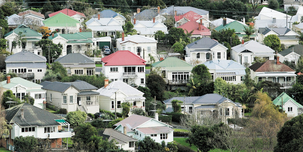Latest property figures have shown prices rising but the volume of sales falling. PHOTO/FILE