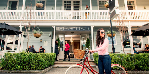 The White Swan Hotel in Greytown.