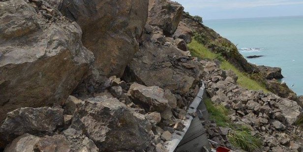 State Highway One near Kaikoura. Photo/Lou Gordon Green