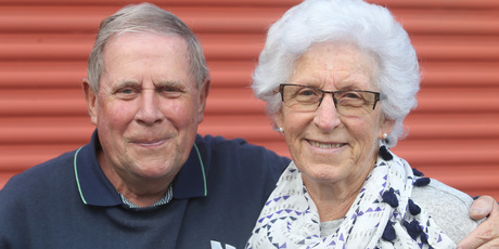 John Dinneen, 69, and his wife Judi, 68, of Papamoa. Photo/John Borren