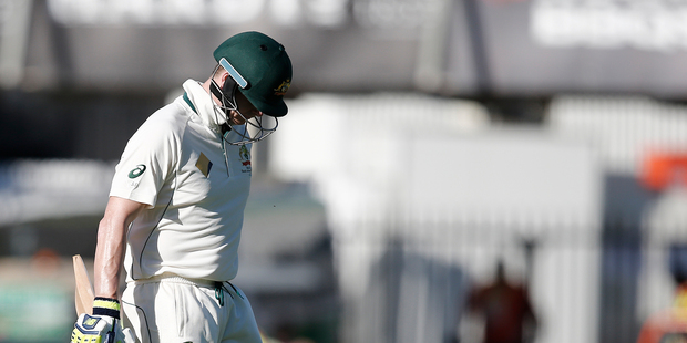 Steve Smith has showed class under pressure after fronting one of the most difficult press conferences of his career. Photo / AP.