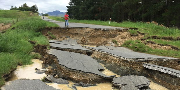 Monday's 7.8 magnitude earthquake caused widespread damage.