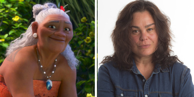 Rachel House plays Moana's Gramma Tala in Disney's upcoming Moana. Photos / supplied, Michael Craig.