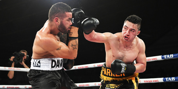 Spare a thought for John Parker, Joseph Parker's younger brother, who is in the first televised bout set for a worldwide audience of millions. Photo / Photosport