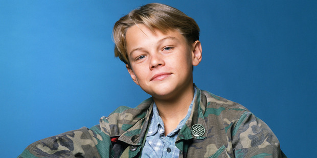A young Leonardo DiCaprio. Photo / Getty 
