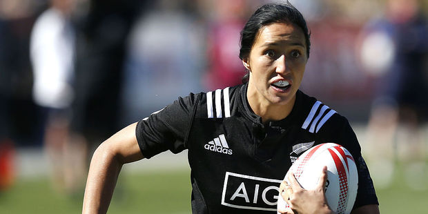 Sarah Goss remains as captain for the Black Ferns Sevens. Photo / Getty