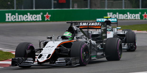 Nico Hulkenberg during the Canadian Formula One Grand Prix. Photo / Getty Images