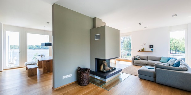 Open-plan is here to stay and very much part of modern home style. Pic Getty.