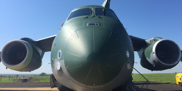 The aircraft has infrared systems for low visibility flying. Photo / Grant Bradley