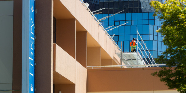 Work continues at the site. Photo/Ben Fraser