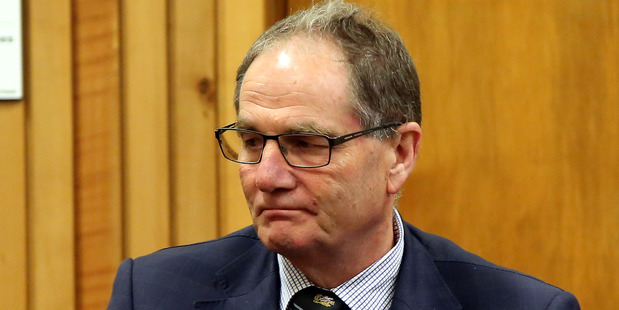 Whanganui MP and Deputy Speaker Chester Borrows at the Whanganui District Court. Photo / Wanganui Chronicle.
