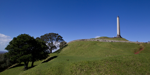 Hundreds of people walk to the summit of Maungakiekie (One Tree Hill) every day. Photo / Richard Robinson.
