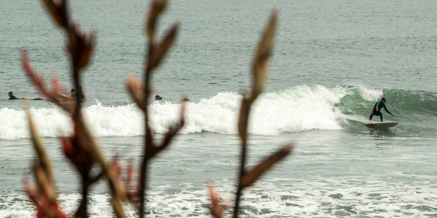 Manu Bay, Raglan. Herald on Sunday photograph by Michael Craig