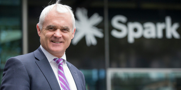 Spark managing director Simon Moutter. Photo / NZ Herald